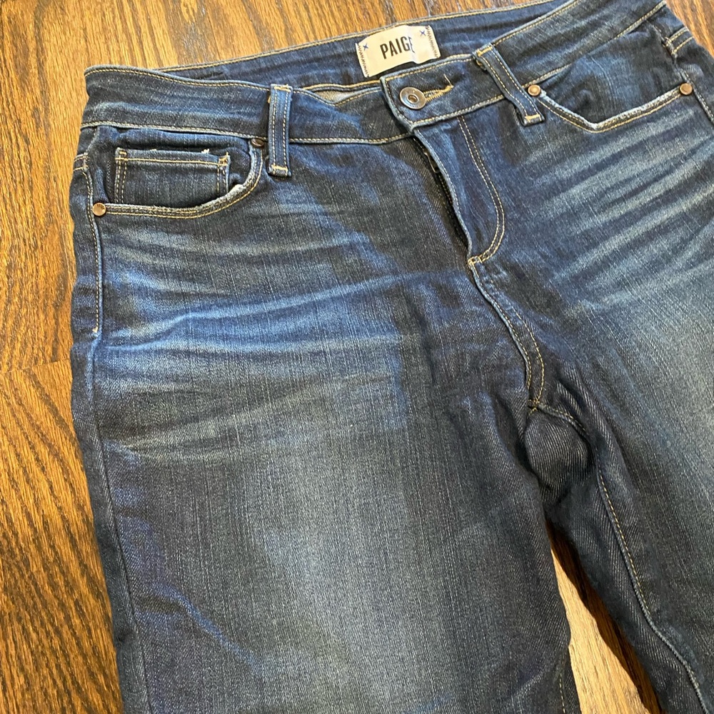 PAIGE Verdugo Ankle Raw hem jean